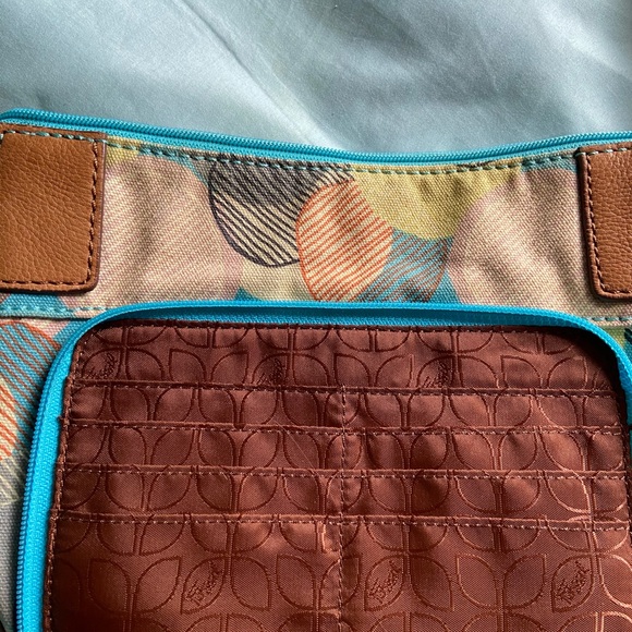 Fossil multicolored purse with adjustable strap - Picture 3 of 8